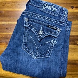 Miss Me Bootcut 28x35. Clean jeans!!